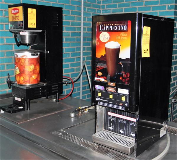 Cappuccino and Iced Tea Machines.JPG